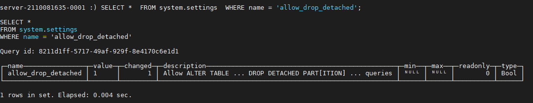 步驟 5執行如下命令查看allow_drop_detached的值.png